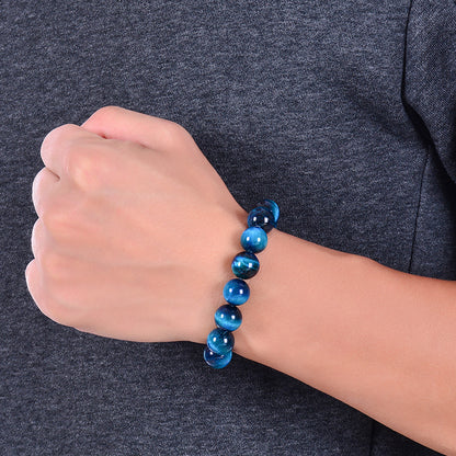 Bracelet Œil de Tigre Bleu — Protection Énergétique & Calme Intérieur
