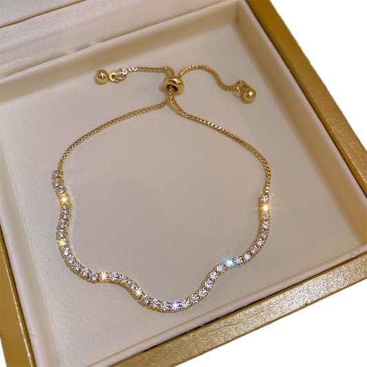 Bracelet Élégance Doré — Éclat Intense & Raffinement Lumineux