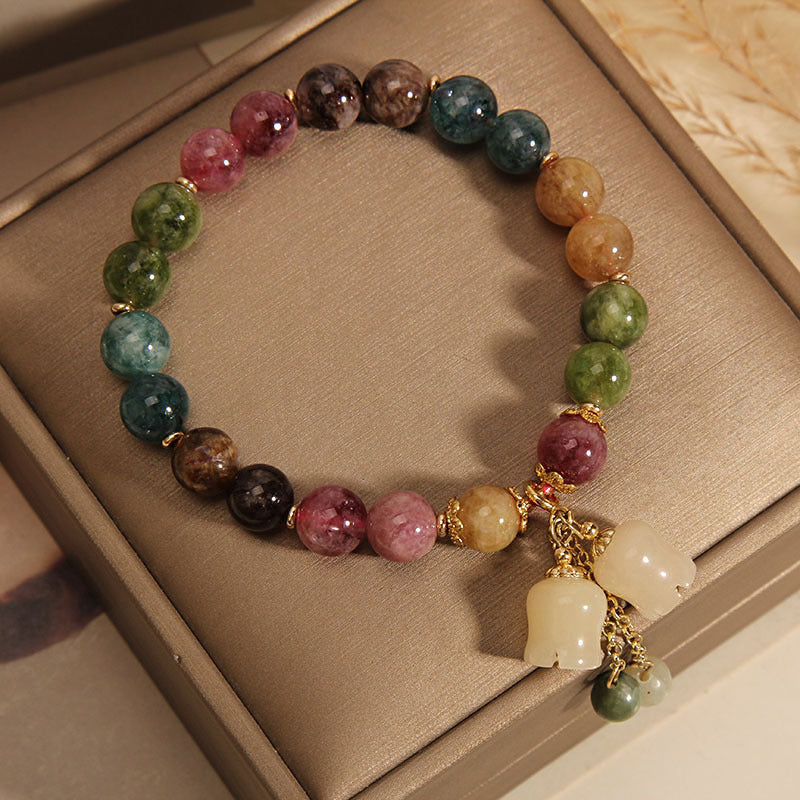 Bracelet Harmonie Naturelle Multicolore — Douceur & Énergie Lumineuse